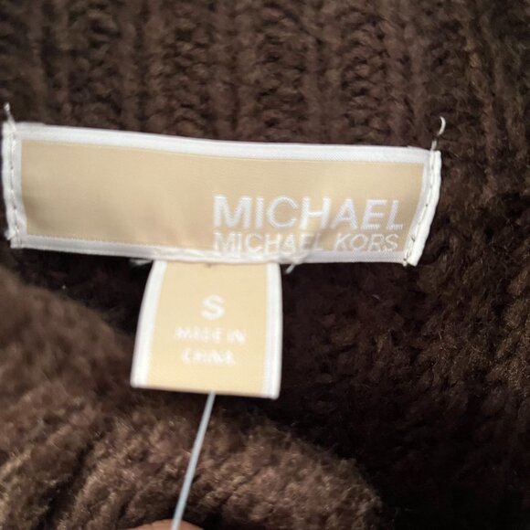 Michael michael kors Brown fur Buckle Vest NWT - Picture 6 of 8
